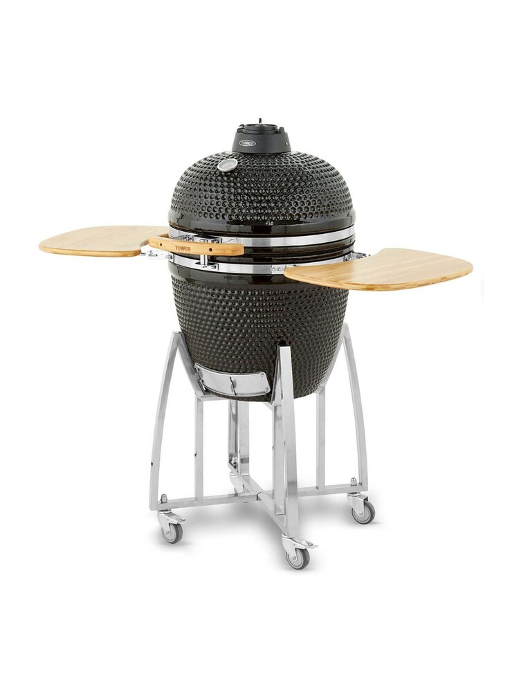Tower Black Kamado XL Ceramic BBQ - Image 1 of 6