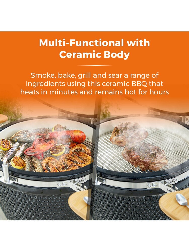 Tower Black Kamado XL Ceramic BBQ - Image 2 of 6