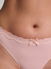 Rosa - Hunkemoller Pink Lola Thongs - Imagen 2 de 5