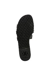 Sam Edelman Regular Fit Bay Jelly Black Slides Sandals - Image 6 of 6