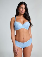 Hunkemöller Blue Marine Brazilian Knickers - Image 1 of 5