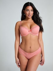 Hunkemoller Blue Lola Brazilian Briefs - Image 1 of 5