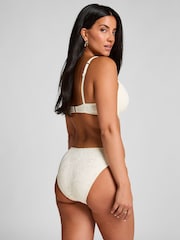 Hunkemoller Crochet Rio White Bikini Bottoms - Image 2 of 5