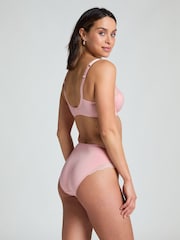 Hunkemoller Pink Sophie High Knickers - Image 3 of 5