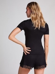 Hunkemöller Jersey Black Pyjamas Set - Image 2 of 5