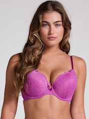 Hunkemöller Marine Padded Underwired Push-Up Bra - Image 1 of 3