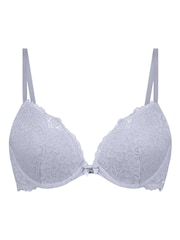 Cosmic Sky - Hunkemöller Marine Padded Underwired Push-Up Bra - Imagen 4 de 5