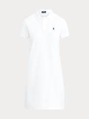 Polo Ralph Lauren White Mesh 100% Cotton Polo Dress - Image 6 of 6