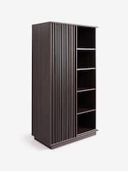 MADE.COM Dark Wood Effect Tulma Sliding Double Wardrobe - Image 5 of 6