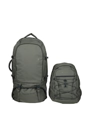 Mountain Warehouse Green Traveller 60L 20L Backpack - Image 4 of 6