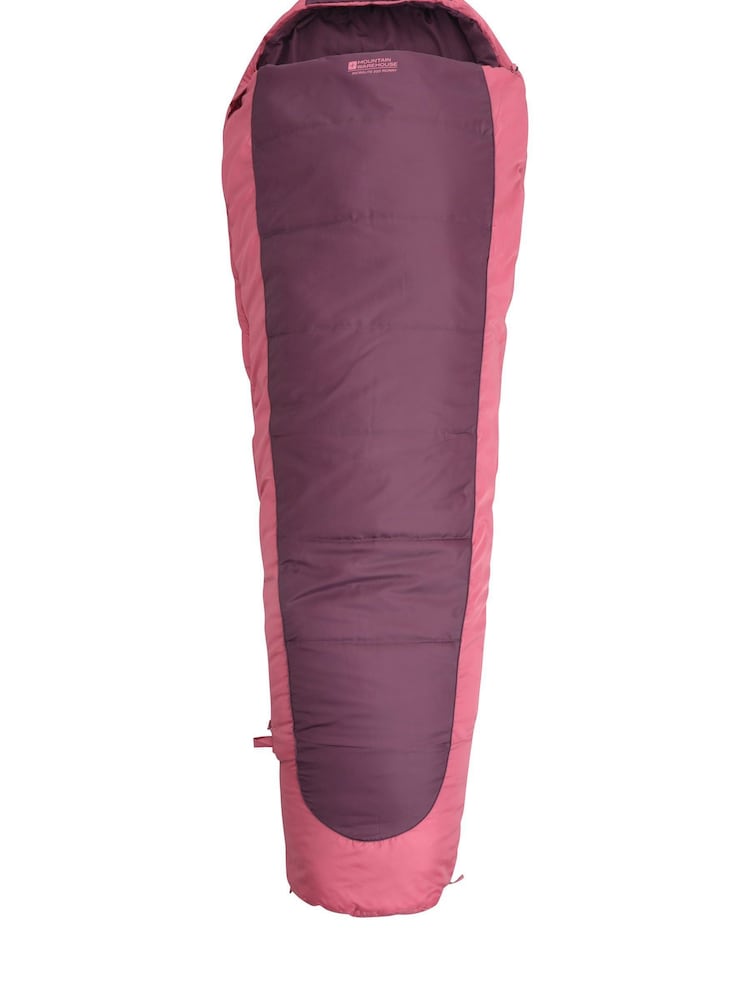 Mountain Warehouse Purple Microlite 500 Mid Season Sleeping Bag - Image 1 of 6