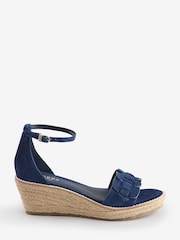 Hobbs Blue Francis Espadrille Sandals - Image 1 of 1
