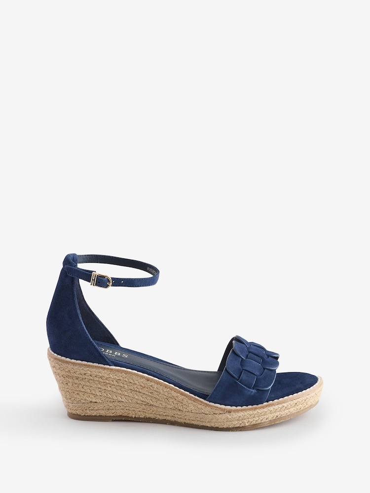 Hobbs Blue Francis Espadrille Sandals - Image 1 of 1 Hobbs Blue Francis Espadrille Sandals - Image 1 of 1