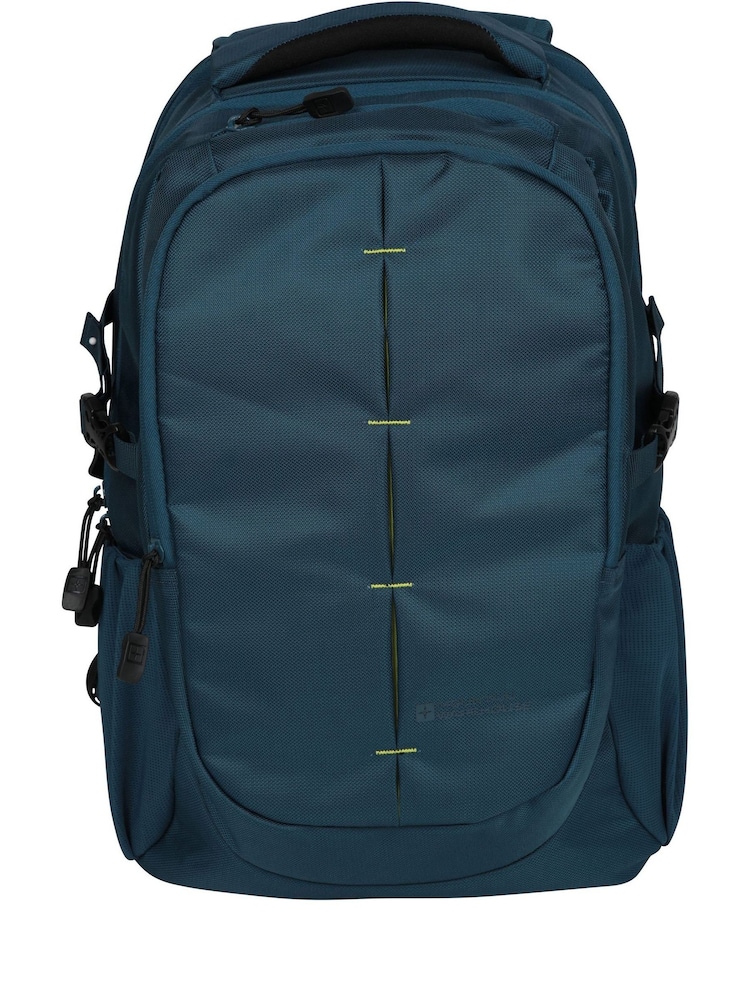Mountain Warehouse Blue Vic Laptop Bag - 30L - Image 2 of 6 Mountain Warehouse Blue Vic Laptop Bag - 30L - Image 2 of 6