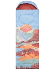 Mountain Warehouse Orange Apex 250 Square Mid Season Sleeping Bag - Image 3 of 7