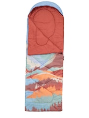 Mountain Warehouse Orange Apex 250 Square Mid Season Sleeping Bag - Image 4 of 7