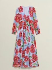 Hobbs Blue Amelie Dress - Image 4 of 4