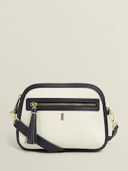 Hobbs White Carlton Cross-Body Bag - Image 1 of 3