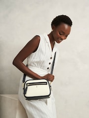 Hobbs White Carlton Cross-Body Bag - Image 2 of 3