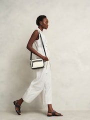 Hobbs White Carlton Cross-Body Bag - Image 3 of 3