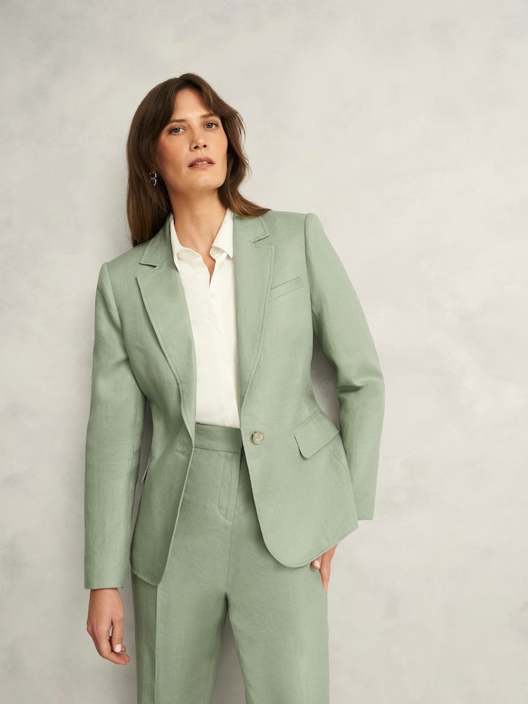Hobbs Green 100% Linen Marietta Jacket - Image 1 of 4