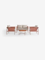 MADE.COM 4 Piece Terracotta Estelle Lounge Set - Image 5 of 6