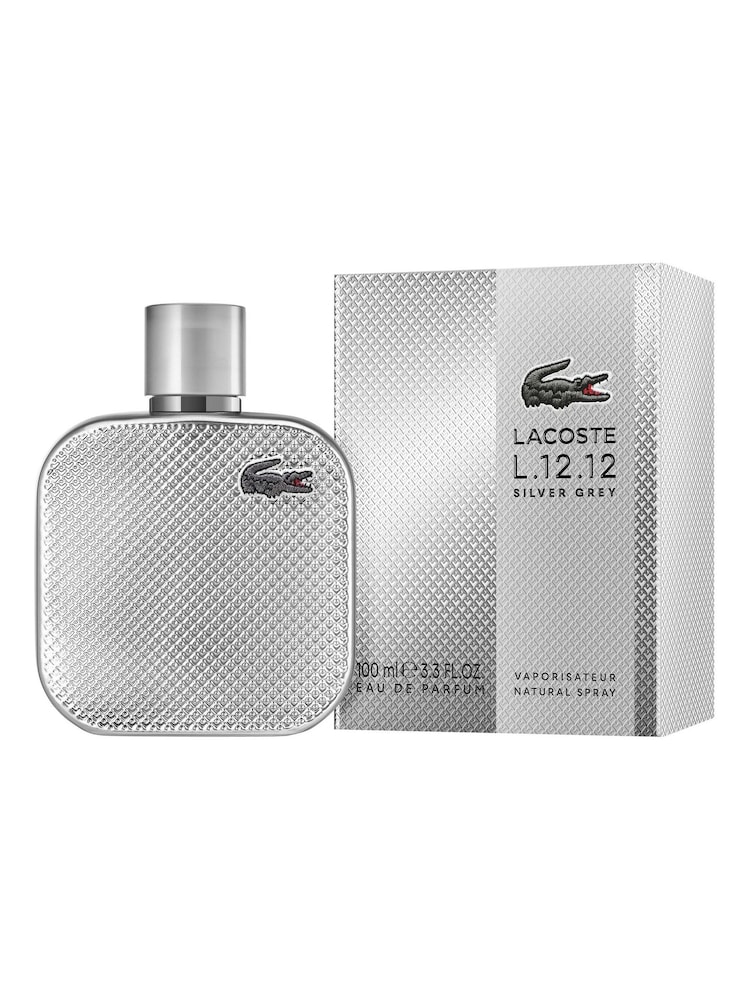 Lacoste L1212 Silver Grey Eau de Parfum 100ml - Image 1 of 4 Lacoste L1212 Silver Grey Eau de Parfum 100ml - Image 1 of 4
