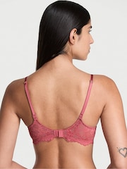Victoria's Secret Seductive Rose Pink Lightly Lined Demi Lace Bra - Image 2 of 3