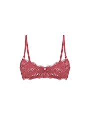 Victoria's Secret Seductive Rose Pink Unlined Balcony Lace Bra - Image 3 of 3