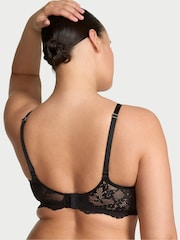 Victoria's Secret Black Lace Trim Push Up Bra - Image 2 of 2