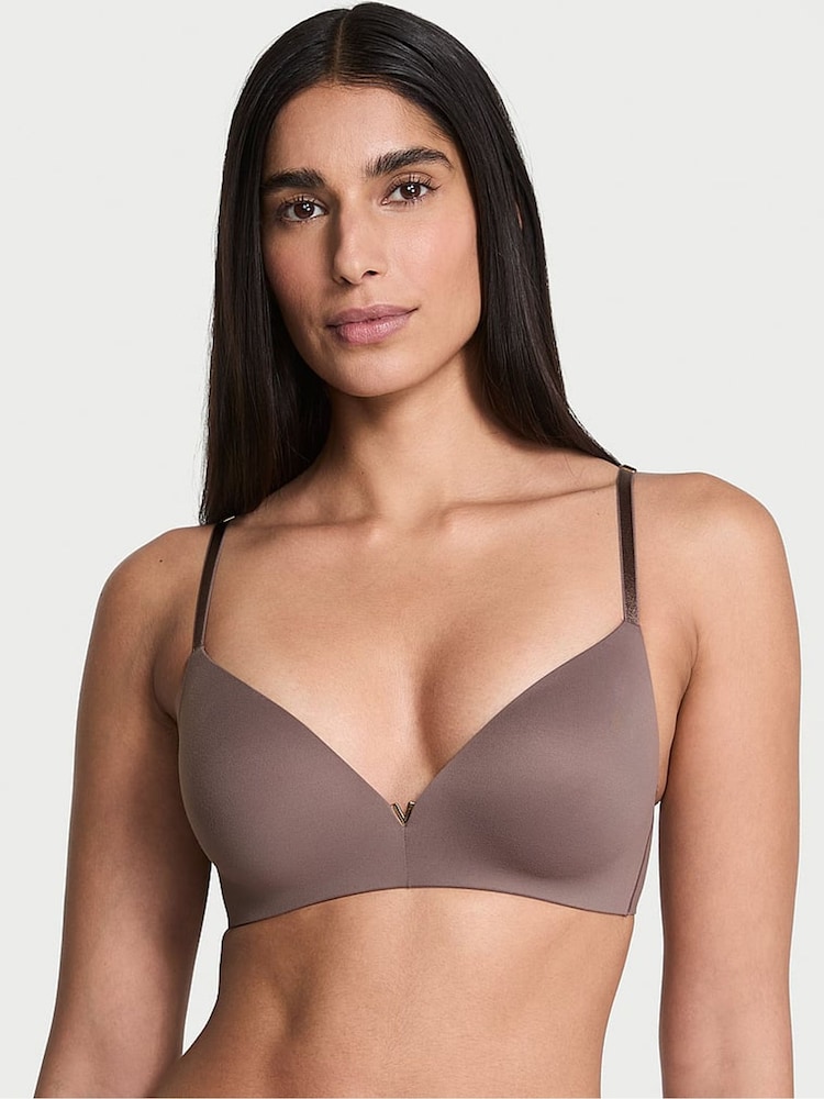 Victoria's Secret Cloudy Grey Non Wired Push Up Bra - Image 1 of 2
