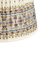Oka Cream Ponto Embroidered Lampshade 35cm - Image 2 of 2