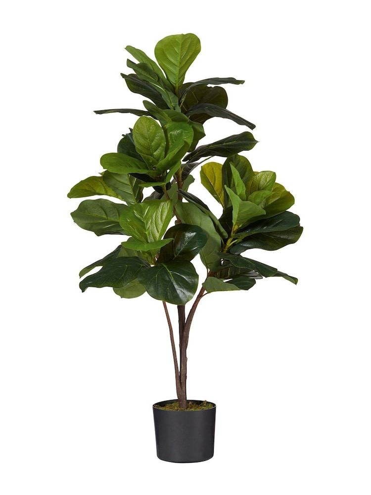 Oka Green Small Faux Fiddle Plant - Image 1 of 1 Oka Green Small Faux Fiddle Plant - Image 1 of 1