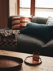 Oka Green Tora Cushion Cover - Image 1 of 3