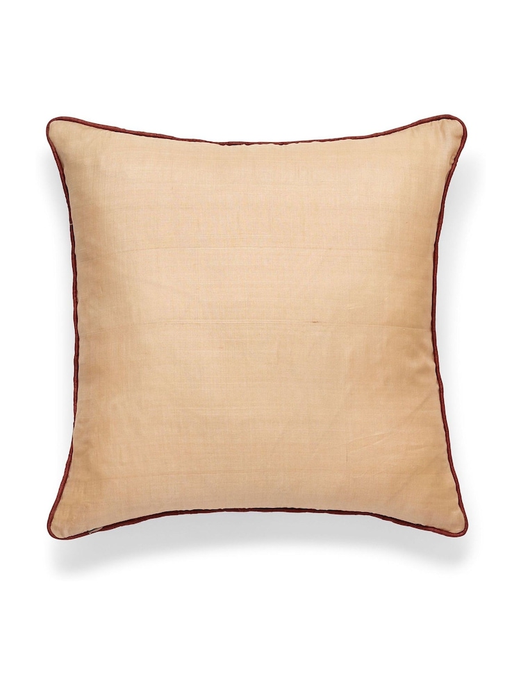 Oka Red Triband Cushion Cover - Image 2 of 3