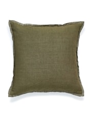 Oka Green Archibald Cushion Cover - Image 2 of 3