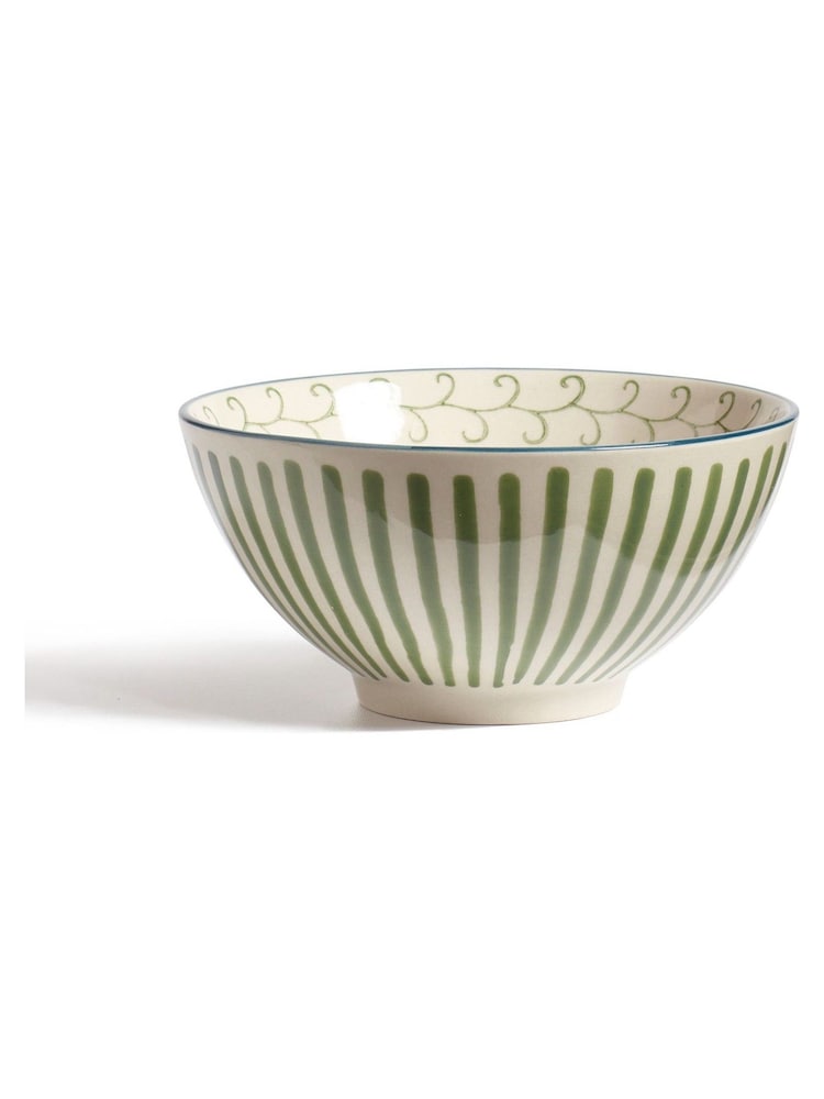 Oka Set of 4 Green Kintaro Bowls - Image 3 of 3