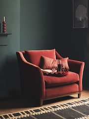 Oka Red Tora Cushion Cover - Image 1 of 3
