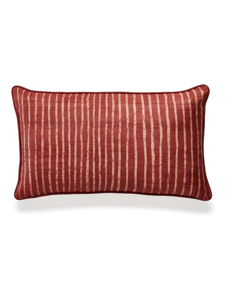 Oka Red Tora Cushion Cover - Image 2 of 3