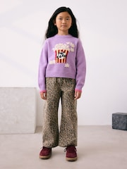 Purple Popcorn Graphic Jumper (3-16yrs) - Image 2 of 8