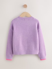 Purple Popcorn Graphic Jumper (3-16yrs) - Image 6 of 8