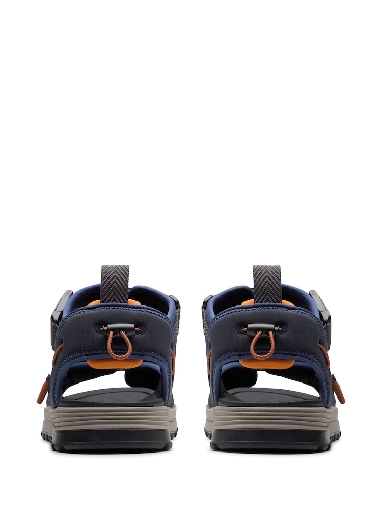 Clarks Blue Combi ATL Trek Tide Sandals - Image 5 of 7