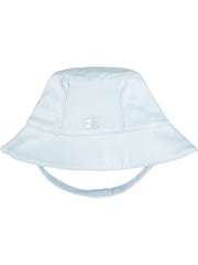 Emile Et Rose Blue Fishermans 100% Cotton Hat With Chin Strap - Image 2 of 3