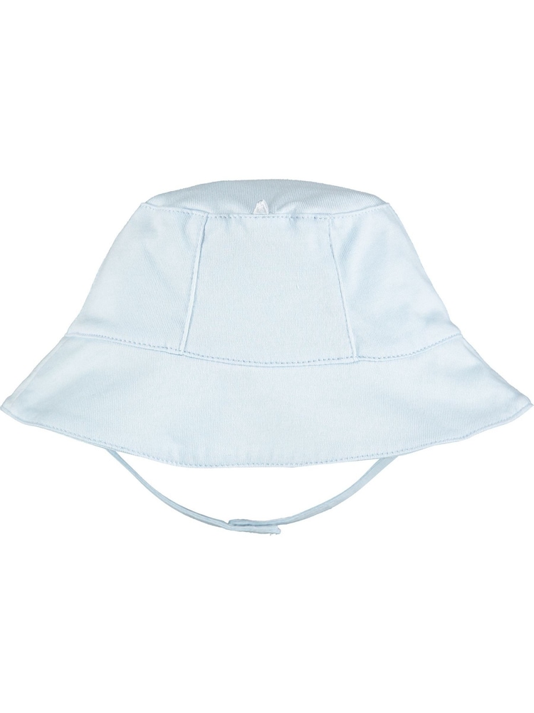 Emile Et Rose Blue Fishermans 100% Cotton Hat With Chin Strap - Image 3 of 3