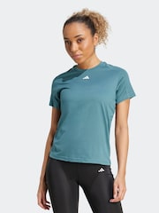 adidas Green Train Essentials Crew Neck T-Shirt - Image 1 of 6