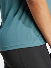 adidas Green Train Essentials Crew Neck T-Shirt - Image 4 of 6