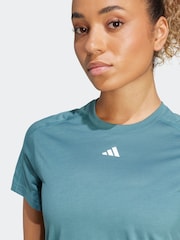 adidas Green Train Essentials Crew Neck T-Shirt - Image 5 of 6