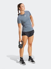 adidas Light Blue Train Essentials Crew Neck T-Shirt - Image 3 of 6