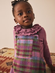 Purple Check Pinafore Dress (3mths-8yrs) - Image 2 of 8