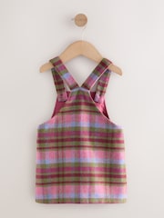 Purple Check Pinafore Dress (3mths-8yrs) - Image 6 of 8